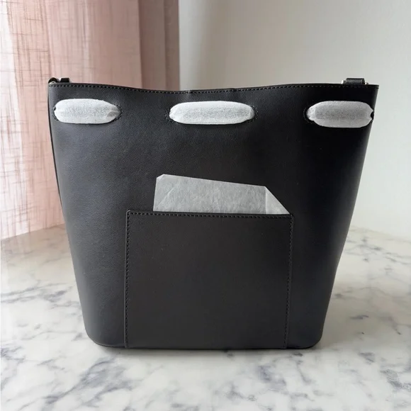 Michael Kors Eden Black Bucket Bag - Picture 5 of 11